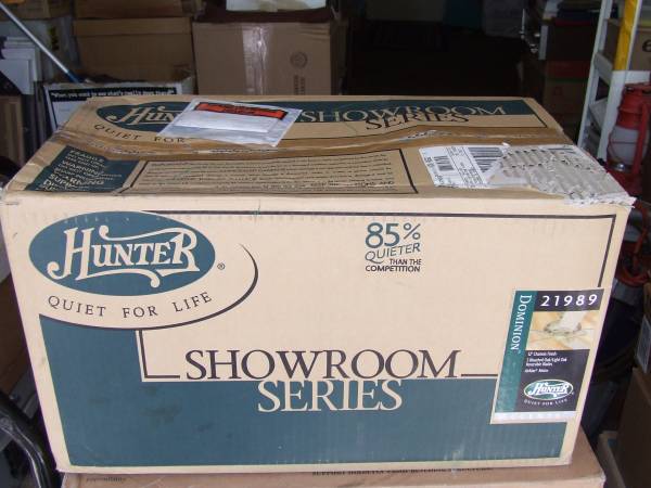 HUNTER SHOWROOM SERIES CEILING FAN 91289 1