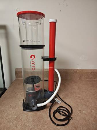 60 G Reef Tank w/Custom Stand, Kessil Light, Skimmer, and Coral Rock 1