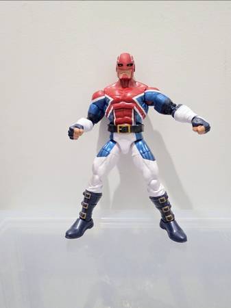 Captain Britain Marvel Legends Action Figure Excalibur (abomination baf wave) 1