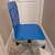 Swivel office chair. Sharp blue. Super deal! 1 thumbnail