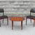 RESTORED Pair Mid Century MCM Danish Designer Rosewood Dining Chairs 4 thumbnail