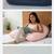 2pcs Moon Pod Beanbag Chair Sleeper Plus Crescent backrest for adu 2 thumbnail