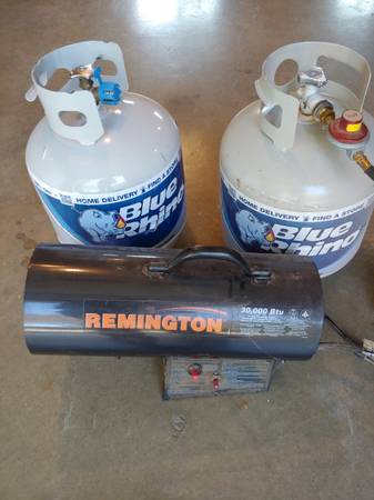 Remington 30,000 BTU propane heater 1