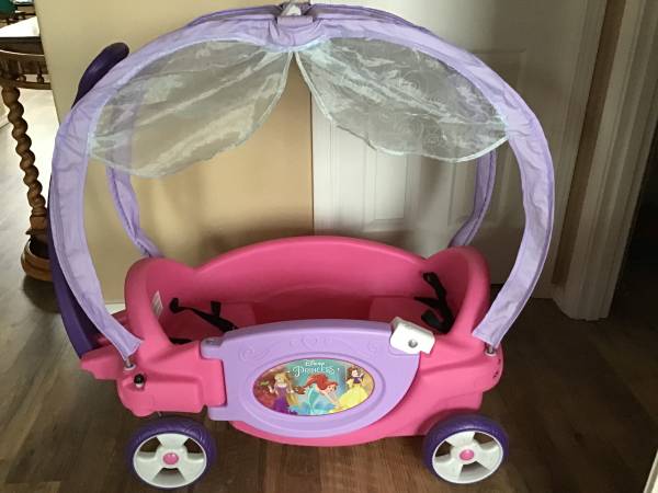 Large Princess 2-seater and canopy wagon 1