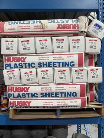 Plastic Sheeting Rolls 20 x 200 1.5 mils thick 1