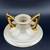 Vintage Pearl China Co Lusterware 22K Gold Candlestick Holder 4 thumbnail
