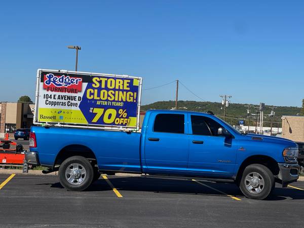 Pickup Truck Sign Drivers-$160/per day - Groesbeck, TX 76642 1