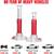 Price Firm!!! BIG RED Torin Aluminum Jack Stands +Case, 3Ton (6,000 lb 3 thumbnail