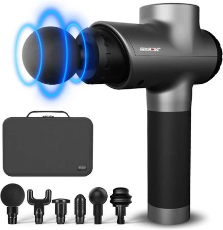 CINCOM Deep Tissue Percussion Super Quiet Portable Massage Gun - NEW 1