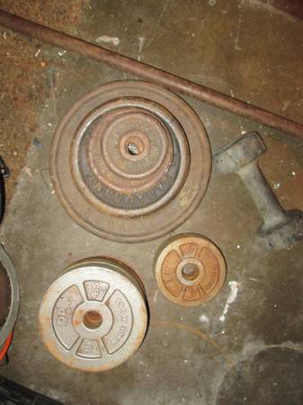 Paramount , York Vintage Weights (and bar) , DP Weights 1