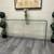 Beautiful Glass Sofa Table/Desk 2 thumbnail