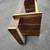 54" vintage 1970s Italian walnut coffee table FRAME MCM Danish modern 6 thumbnail