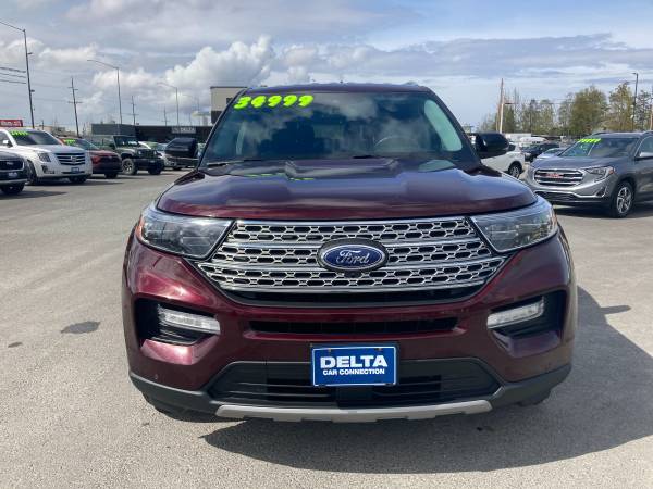 2022 Ford Explorer Limited / Tracción en las cuatro ruedas / Asientos en tercera fila - $33,999 (Anchorage)63470608438531121