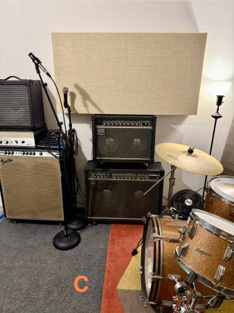 $125 / 100ft2 - 3x Shared Music Rehearsal Studios – Bushwick, Dekalb L (Bushwick - Dekalb L / Knick M trains)63788481746947122