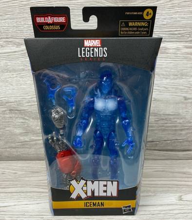 Marvel Legends Hasbro X-Men  Colossus BAF BUILT A FIGURE Series ICEMAN 1