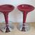 4 Bucket Chrome Adjustable Swivel Pedestal Bar Stool. 1 thumbnail