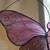 Beautiful Pink Stained Glass Butterfly Hanging 6 thumbnail