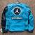 Women’s Jordan Joe Rocket Motorcycle Jacket Baby Blue Large 15 thumbnail