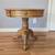 Solid oak end table with drawer 4 thumbnail