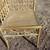 Antique Heywood-Wakefield Gilded Faux Bamboo Corner Chair 1 thumbnail