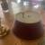 2 Matching Brass Lamps/burgandy metal shades 2 thumbnail