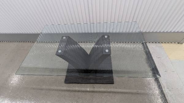 Table basse en verre 1