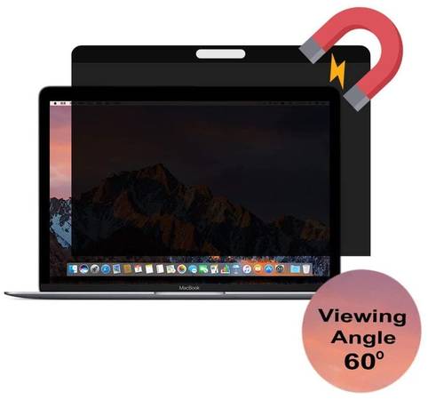Filtro de pantalla magnética de privacidad GeckoCare para MacBook de 13" - Nuevo - $20 (oakland lake merritt / grand)63443363069569121