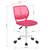 BLACK FRIDAY SALES! Homy Casa · Carnation Office Chair – Pink 3 thumbnail