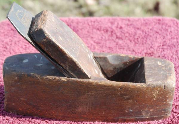 Wooden Antique Plane, W. Butcher Warranted 1