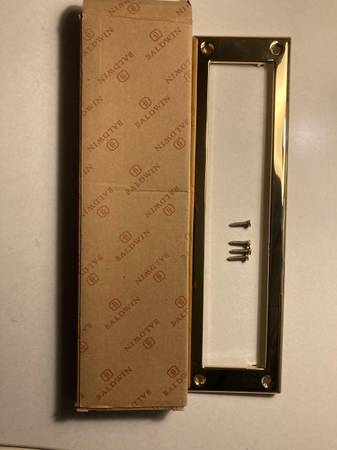 Baldwin brass mail slot 1