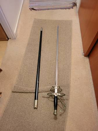 Medieval style fencing 1