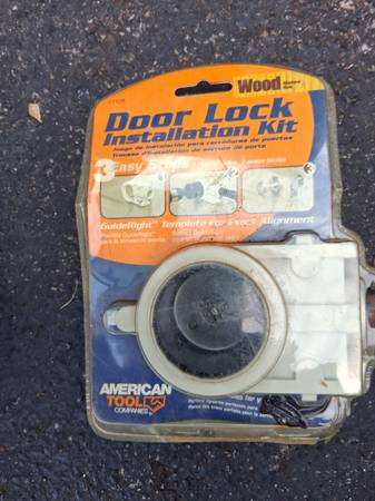 AMERICAN TOOL DOOR LOCK INSTALLATION KIT 17105 1
