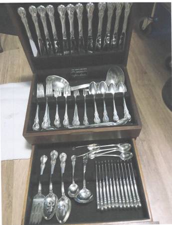 Towle Old Master Sterling Silver Dinnerware - 111 pc 1