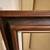 Large Brown and Black Wood Frame with Ivory Canvas Trim Without Glass 4 thumbnail