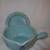 Vintage Blue Tulip Bake Oven Ceramic Covered Dish 3 thumbnail