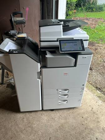 RICOH IMC 6000 COLOR COPIER PRINTR AND FOLDING FINISHER 1