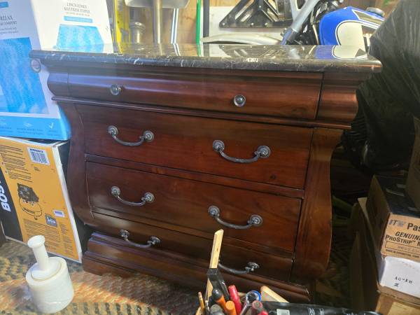 Dresser w/Marble top 1