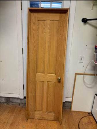 Solid oak door 1