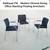 Keilhauer Flit Modern Chrome Dining Office Stacking Floating Armchairs 1 thumbnail