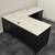Qty. 20 Metal Industrial Style Double Cabinet w/ Pencil Tray Office Desks 60x78  1 thumbnail