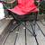 Set of 2 fold up camping chairs pink and red 7 thumbnail