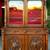 Stunning antique French hunt cabinet 2 thumbnail