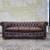 Pristine quality chesterfield leather sofa 4 thumbnail