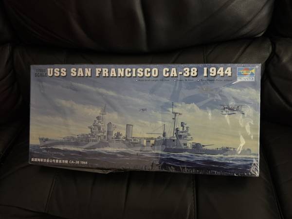 Trumpeter 1/350 Scale USS San Francisco CA-38 1944 Model Kit #05310 Op 1