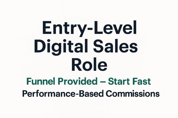 Digital Sales Representative for a 30-Day Funnel Challenge 📌 1