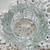 Hexagonal Six-Point Star Crystal Snowflake Tea Light-Votive Candle Holders-Set o 3 thumbnail
