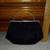 Vintage Ande' Black Satin Clutch Purse 3 thumbnail