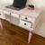 Desk reception desk writing table BOHO style  43” wide vintage 1 thumbnail