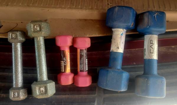 DUMBELL LIFTING WEIGHTS 1