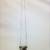 Silver and Marcasite Menorah Pendant/Brooch and Silver Chain 6 thumbnail